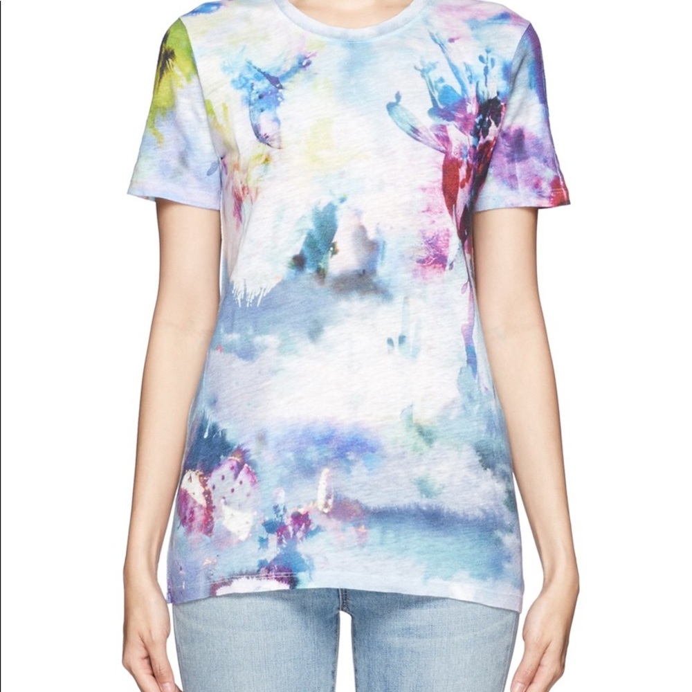 IRO Dafne Graphic Tee excellent condition!
